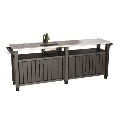 Keter grilovací stolek UNITY 415L Grafit 